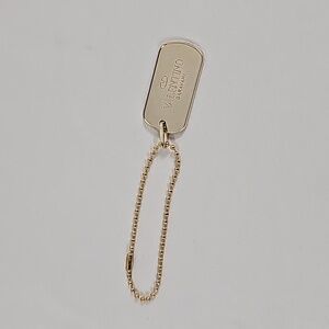 Valentino Dog Tag/Keychain